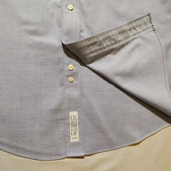 Brooks Brothers 1818 Slim Fit Long Sleeve Dress Shirt 15 1/2-35 - Picture 4 of 9